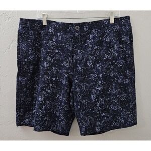 Under Armour Men's Golf Shorts Size 38 Blue Speckle Print 9" Inseam Outdoor